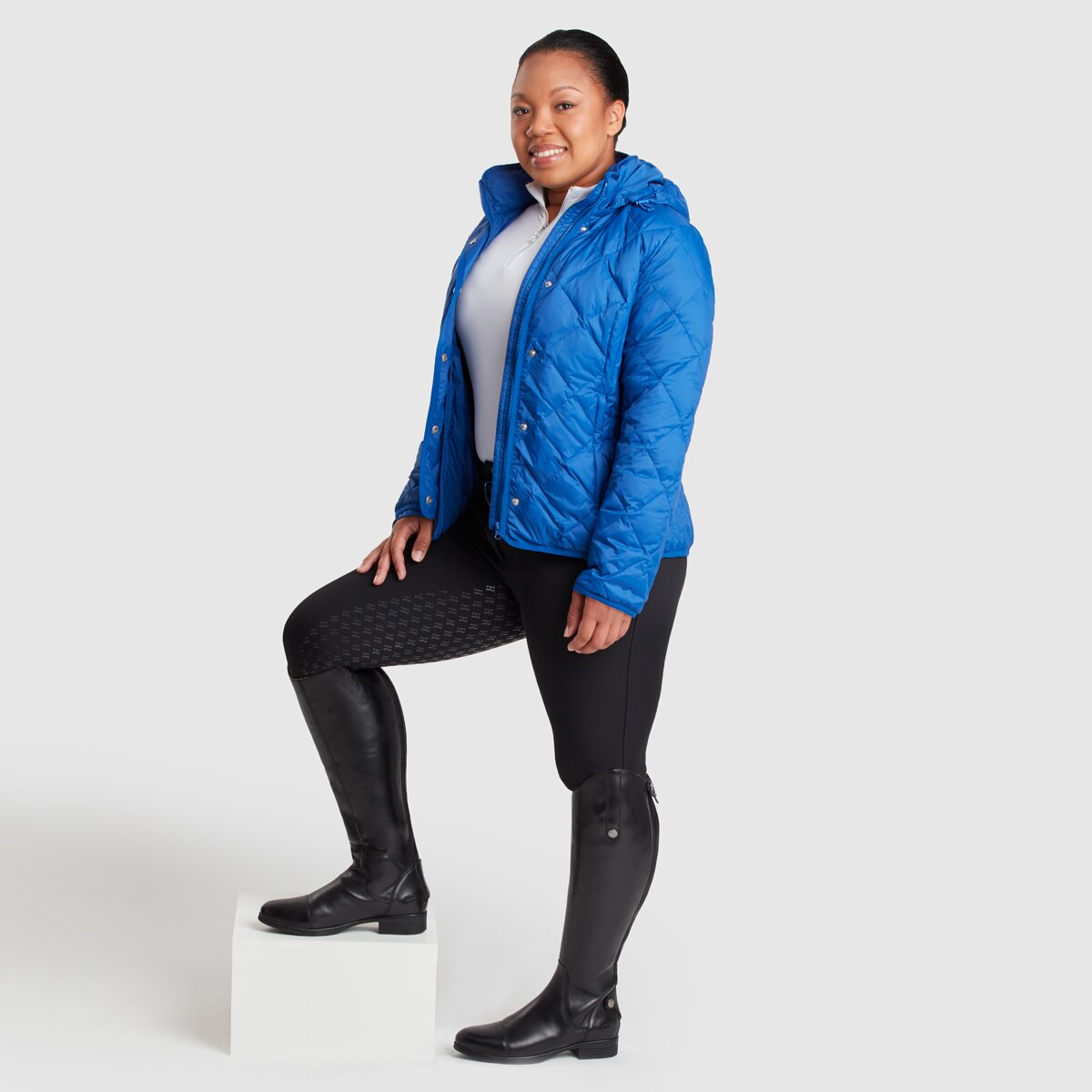 Hadley Curvy Fit Grip Breeches by SmartPak- Full Seat