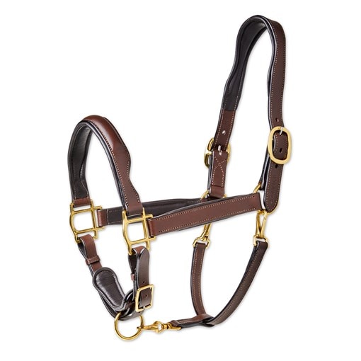 SmartPak Soft Padded Leather Halter