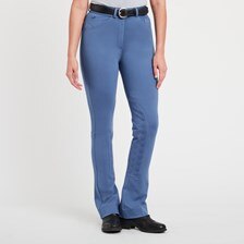 Piper Knit High-Rise Boot Cut Breeches by SmartPak - Knee Patch - Clearance!