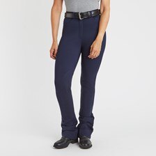 Piper Knit High-Rise Boot Cut Breeches by SmartPak - Knee Patch