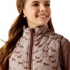Ariat Girls Bella Reversible Insulated Vest - Scattering Horses