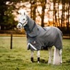Rhino&reg; HexStop Plus Turnout Blanket w/ Vari-Layer - Grey/Indigo & Navy