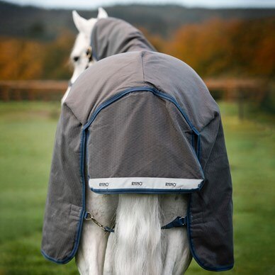 Rhino Plus Hexstop Vari-Layer Turnout Blanket (250g Medium, 100g Hood