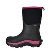 Dry Shod Women's Arctic Storm Mid  - Black/Pink