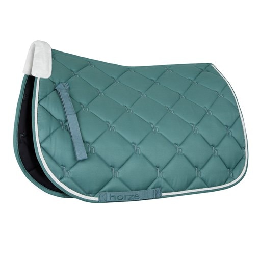 Horze Ghent Quick Dry All Purpose Saddle Pad with Faux Fur