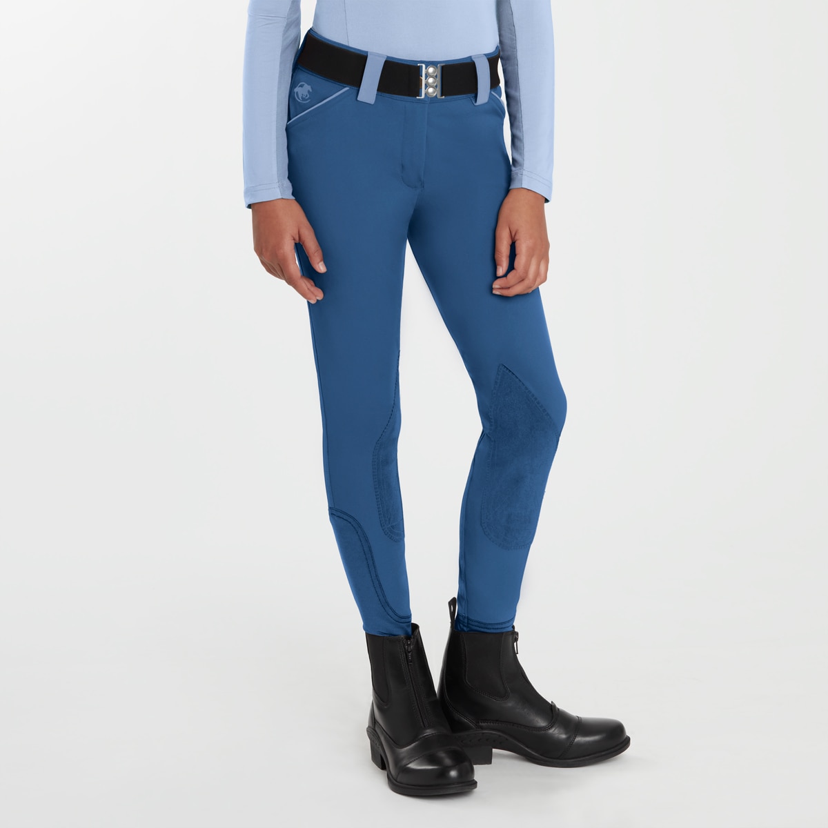 Piper Kids Evolution Breeches by SmartPak - Knee Patch