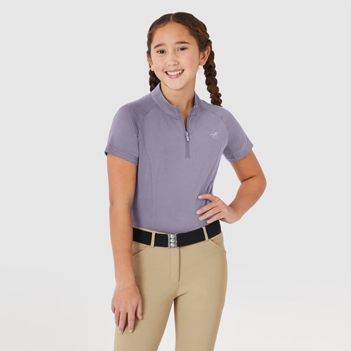 Piper SmartCore&trade; Short Sleeve Kids Sun Shir