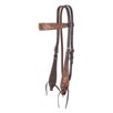 Circle Y Dusty Floral Browband Headstall - 