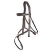 Nantucket Figure 8 Bridle by SmartPak - Espresso Brown w/ White Fancy Stitching