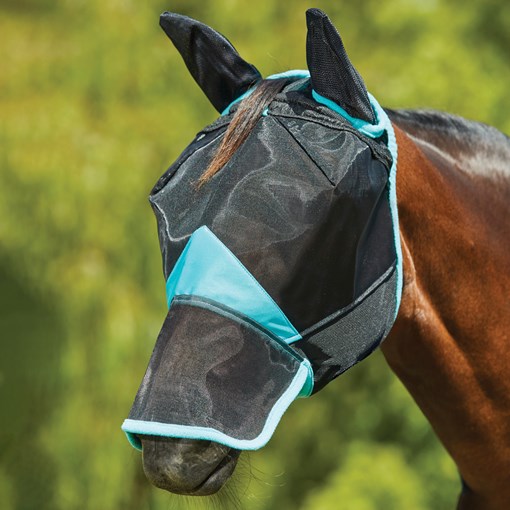 WeatherBeeta ComFiTec Deluxe Fine Mesh Fly Mask