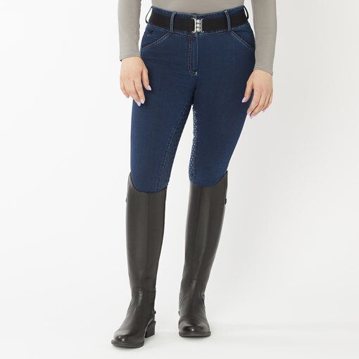 Piper Stretch Denim Curvy Fit Breeches by SmartPak