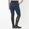 Piper Stretch Denim Curvy Fit Breeches by SmartPak- Full Seat - Silicone Grip