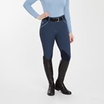 Piper Knit High-Rise Boot Cut Breeches by SmartPak - Knee Patch