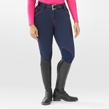 Piper Evolution Curvy Fit Breeches by SmartPak - Knee Patch - Clearance!