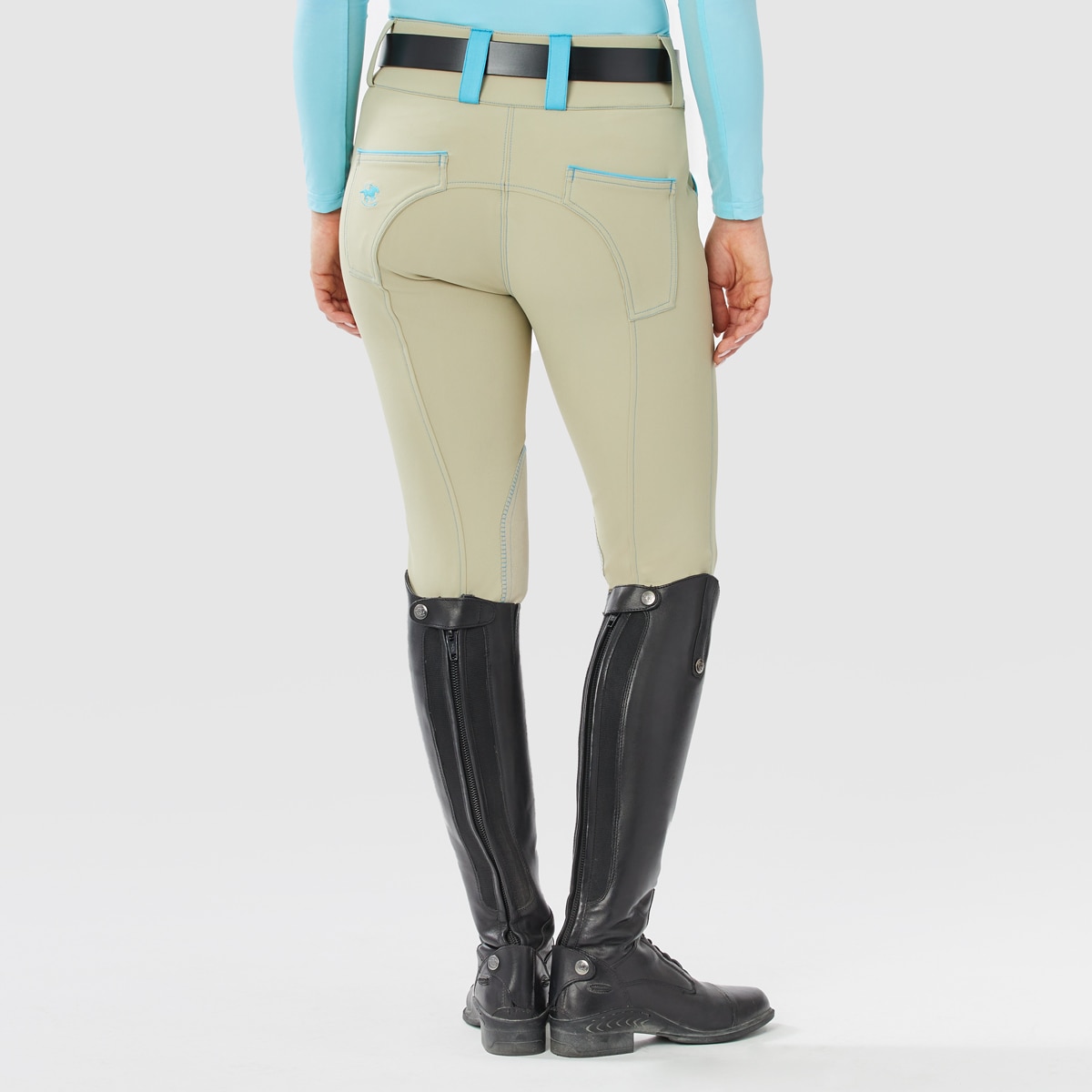 Piper Evolution Curvy Fit Breeches by SmartPak - Knee Patch