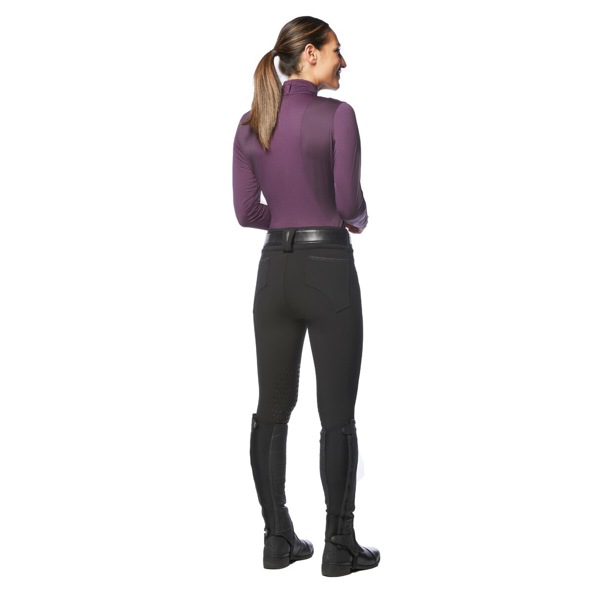 Horseware Hybrid Meryl Pull-On Knee Patch Breeches