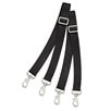SmartPak Elastic Leg Straps - Black