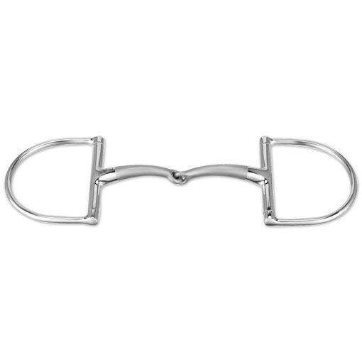 Herm Sprenger Satinox Single Jointed D-Ring- 14 MM