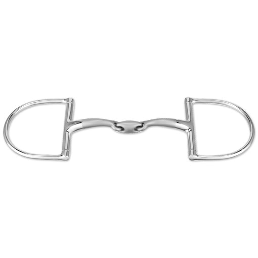 Herm Sprenger Satinox Double Jointed D-Ring- 14 MM