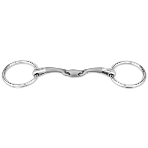 Herm Sprenger Satinox Double Jointed D-Ring- 14 MM