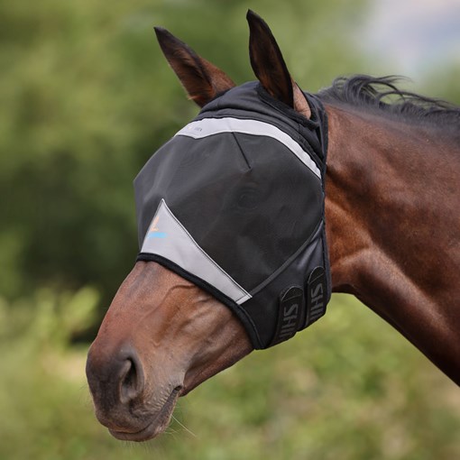 Shires FlyGuard Pro Fine Mesh Fly Mask without Ear