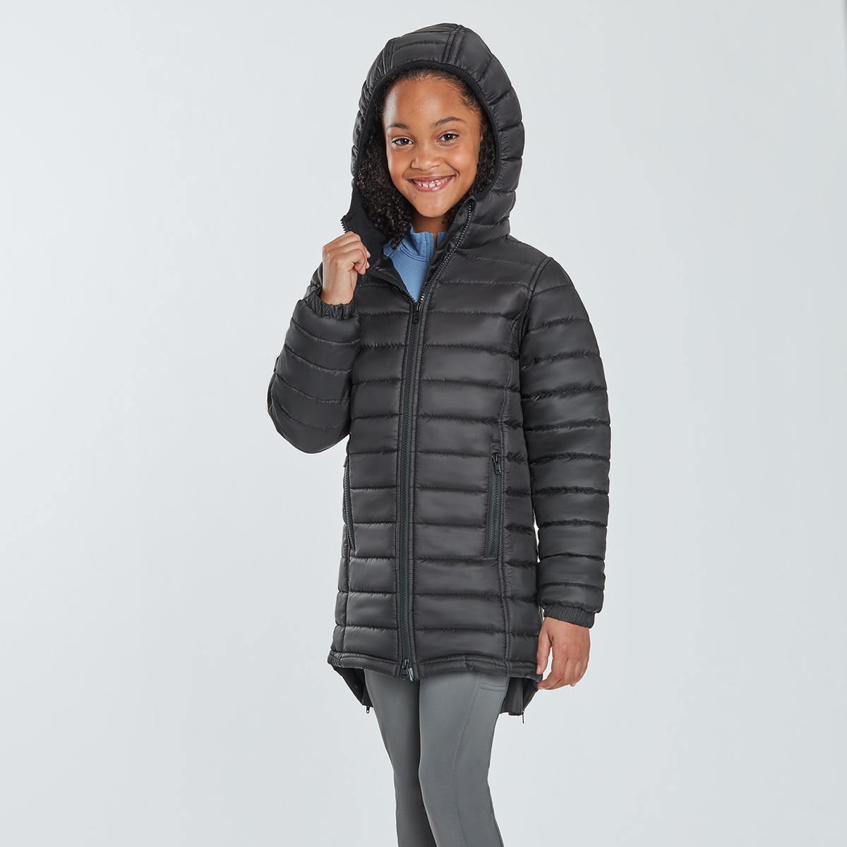 Piper hooded padded store jacket