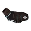 WeatherBeeta ComFiTec Ultra Cozi II Dog Coat - Charcoal/Teal Blue/White