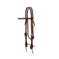 Weaver Browband Headstall w/ Copper Flower Buckle