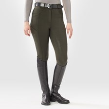 Piper Knit Everyday High-Rise Breeches by SmartPak - Full Seat