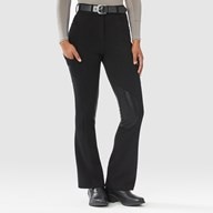Piper Knit Everyday High-Rise Boot Cut Breeches by SmartPak - Knee Patch