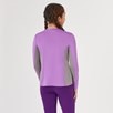 Piper Kids SmartCore&trade; Long Sleeve Colorblock Sun Shirt by SmartPak - Power Purple w/ Warm Grey