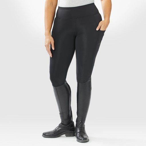 Piper Tempo Tight by SmartPak - Knee Patch - Clear