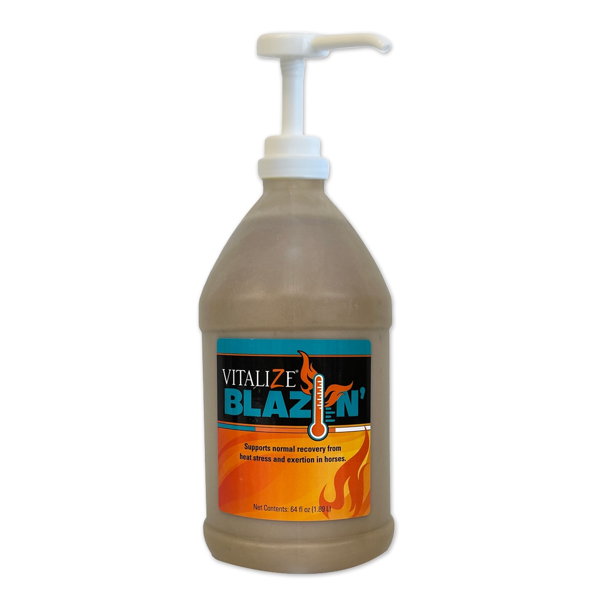 VITALIZE Blazin - Horse Heat Stress & Exertion Recovery - Calming  Supplement - Promotes Hydration & Water Retention (32 fl oz)