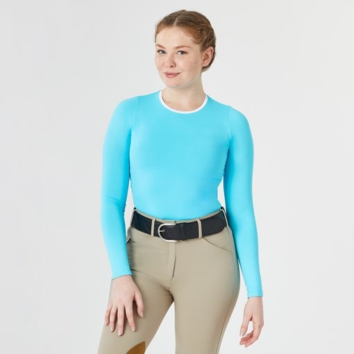 The Tailored Sportsman Ice Fil Crewneck Long Sleev