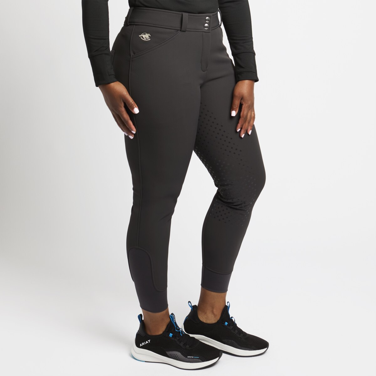 Culotte D'équitation Smartpak Piper Hiver - Softshell Doublée Polaire, Genou Patch, Taille 22R, Occasion
