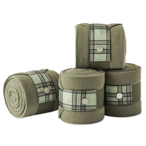 SmartPak Luxe Collection Polo Wraps - Tartan Plaid