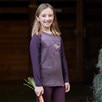Kerrits Kids Round Up Base Layer Top - Mauve