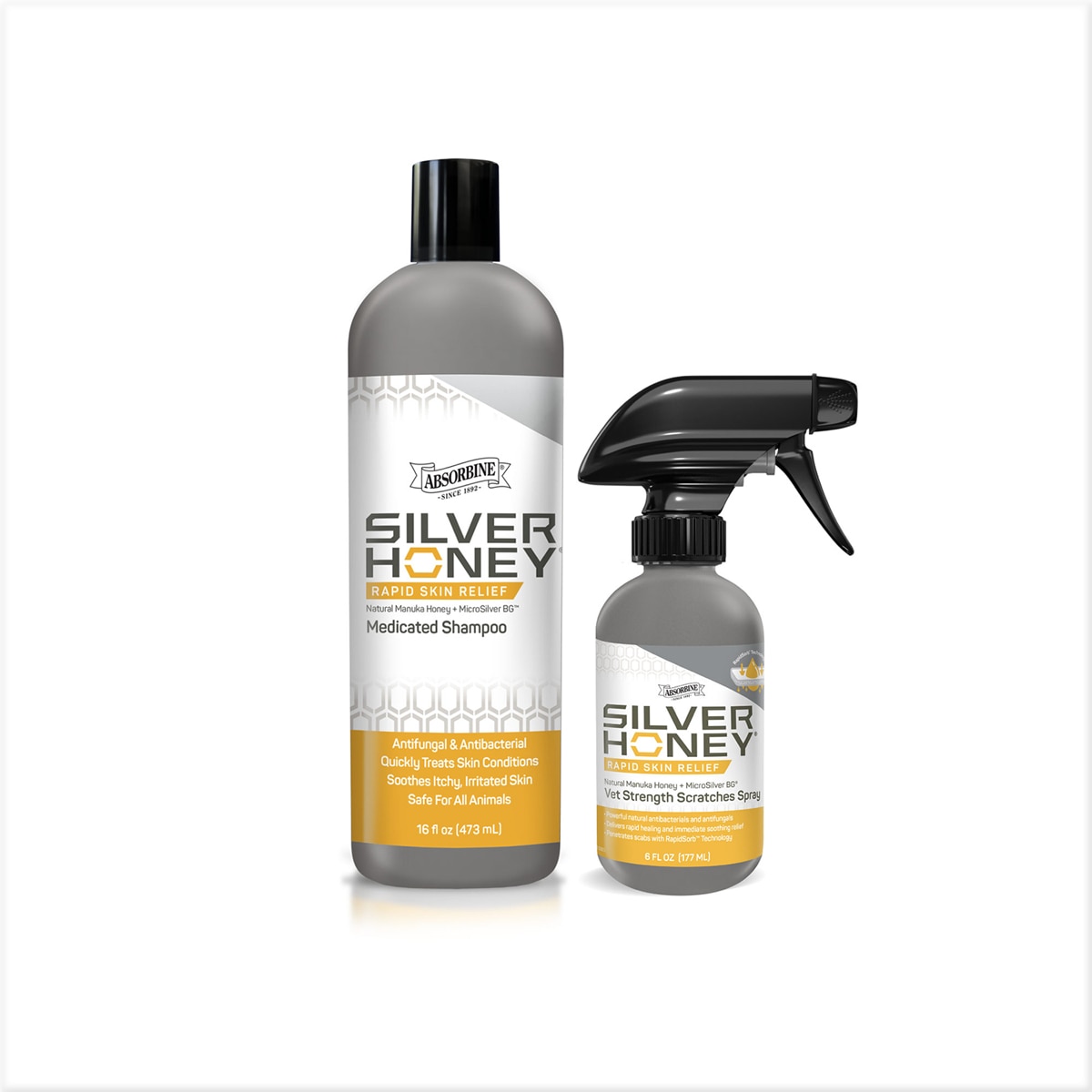 Silver Honey® Rapid Skin Relief Scratches Spray