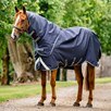 Rambo Duo Ripstop Plus Turnout Bundle - Navy w/ Thunderstorm Grey & Silver Trim