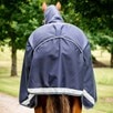 Rambo Duo Ripstop Plus Turnout Bundle - Navy w/ Thunderstorm Grey & Silver Trim