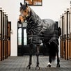 Horseware Easy-Layer Plus Stable Blanket - Black w/ Black & Silver Trim