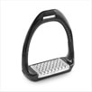 Royal Rider Carbon Flex Stirrups - Black w/  Stainless Steel Pads