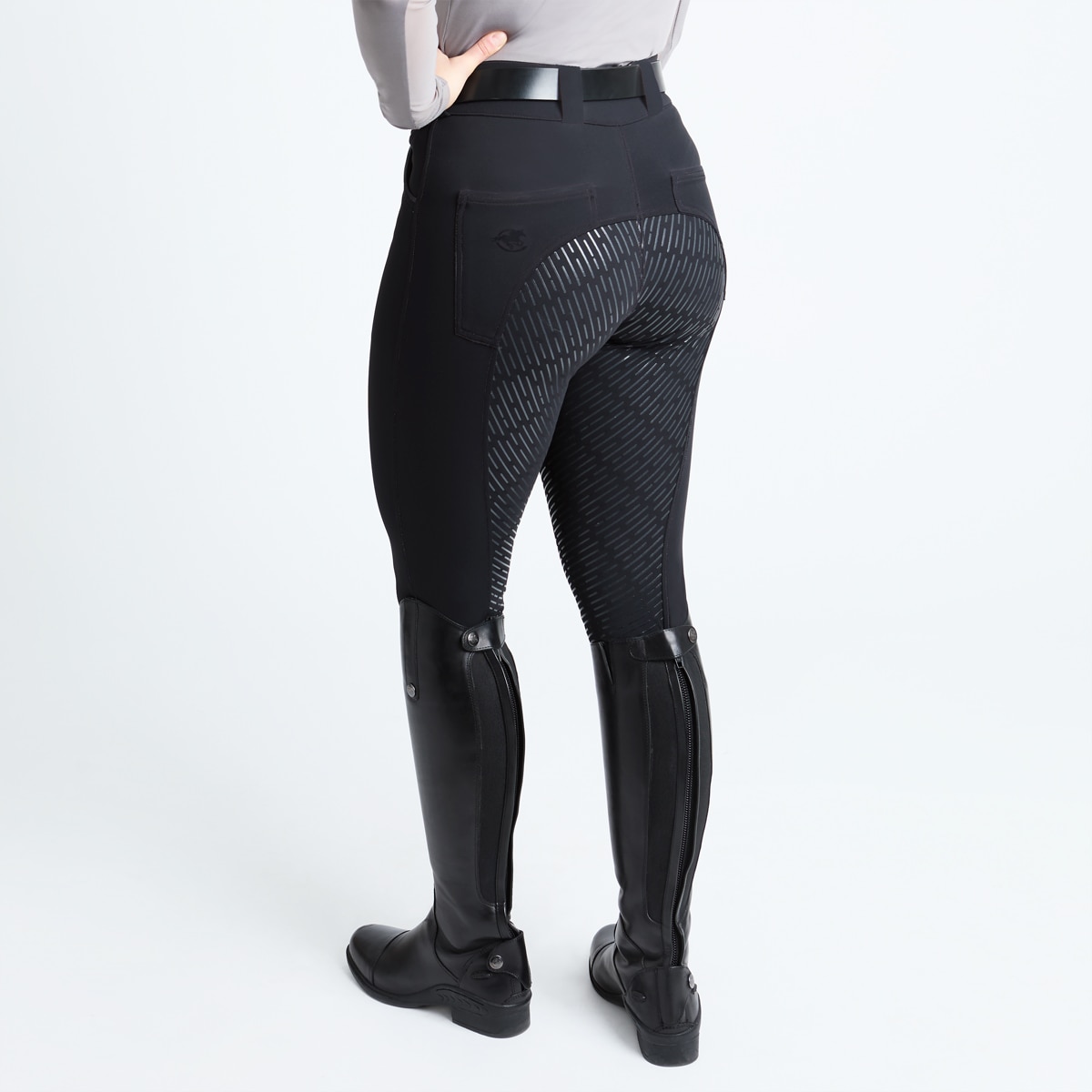 Culotte D’équitation Piper By SmartPak – Femme 26R Grise, Siège Complet Extensible