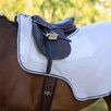 SmartPak Deluxe Fly Quarter Sheet - Silver w/ Silver & Magnet Trim