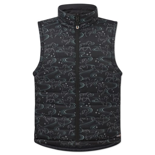 Kerrits Kids Ride the Wind Reversible Quilted Vest