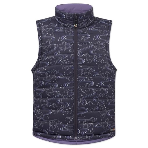 Kerrits Kids Ride the Wind Reversible Quilted Vest