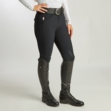 The Tailored Sportsman Mid Rise Front Zip Technical Silicone Patch Breech