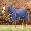 Weatherbeeta ComFiTec Essential Combo Neck Turnout Blanket - Clearance! - Navy/Silver/Red