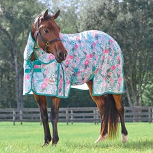 SmartPak Deluxe Patterned Fly Sheet w/ Earth Friendly Fabric - Clearance!