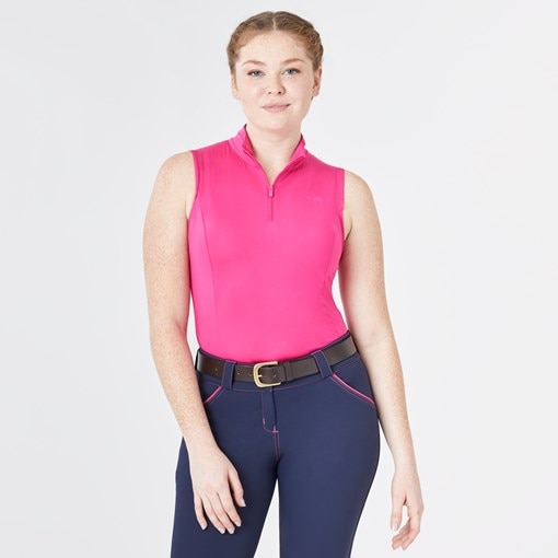 Piper SmartCore&trade; Sleeveless Zip Sun Shirt 